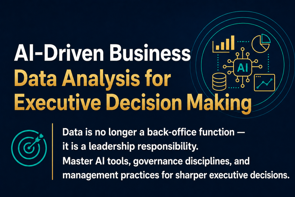 ai driven business data analysis for executive decision making