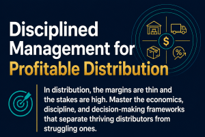 Disciplined Management for Profitable Distribution